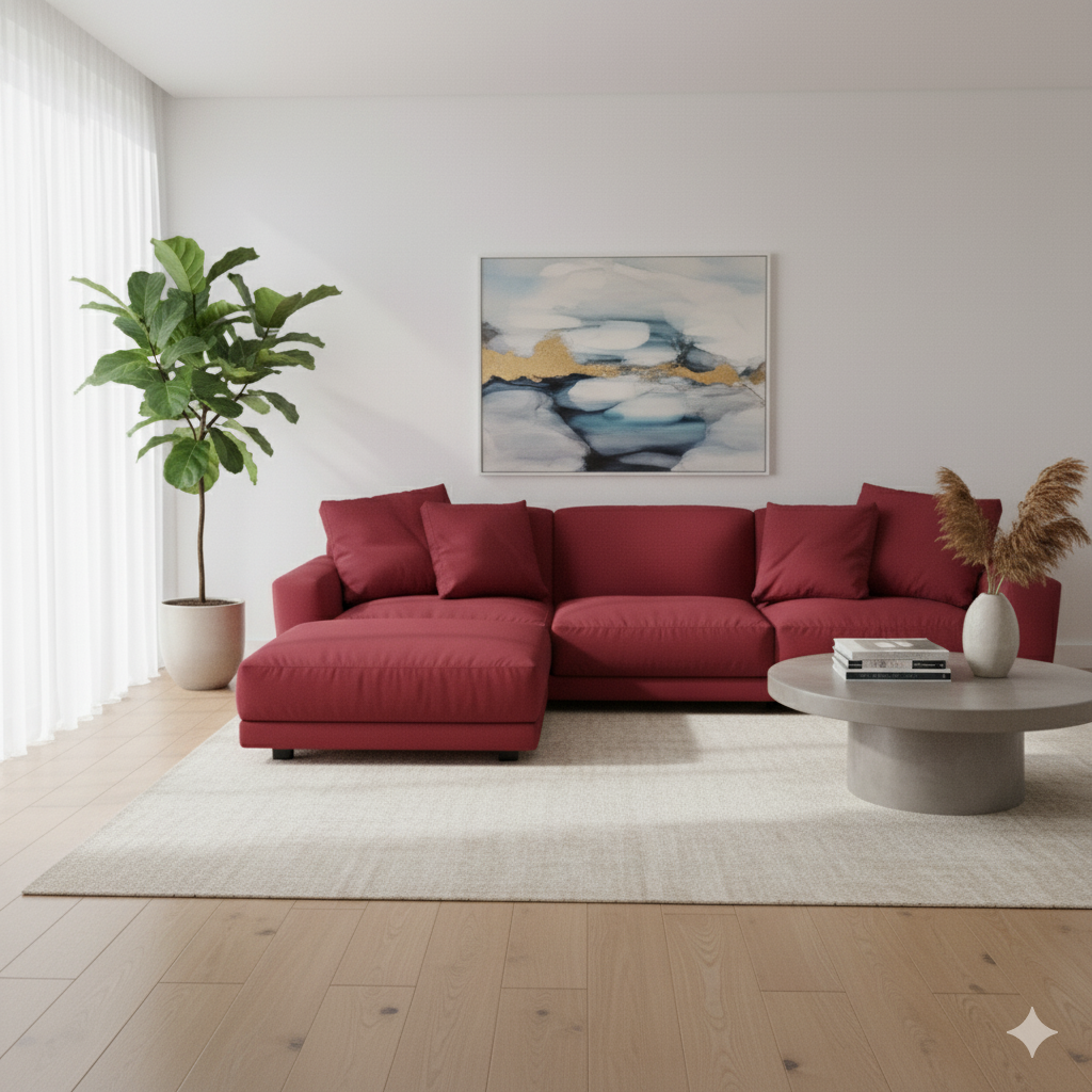 Oversized Chaise Sectional