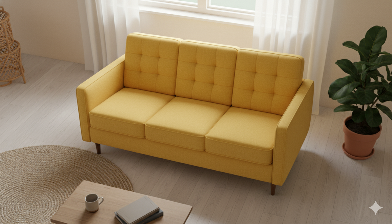 Tufted Sofa - Image 4