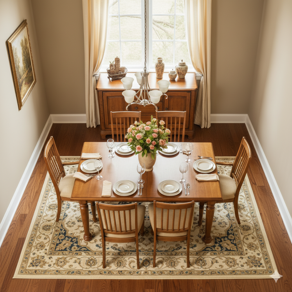 Traditional Oak Dining Set - Image 2