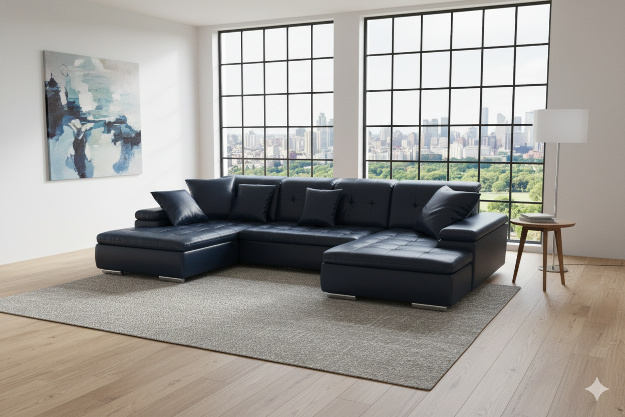 Navy Leatherette - Image 4