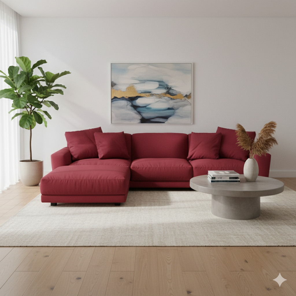 Oversized Chaise Sectional - Image 5