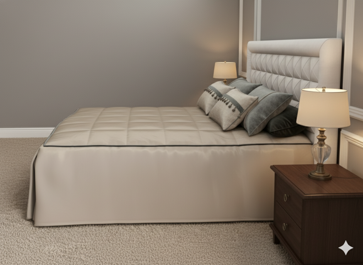 Tufted Upholstered Bed - Image 5