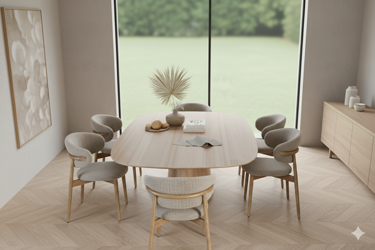 Inspired Oval Dining Set - Image 3