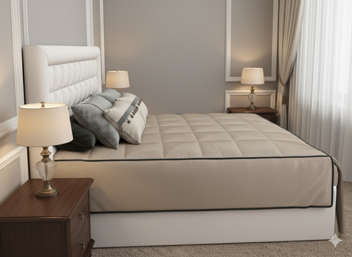 Tufted Upholstered Bed - Image 2