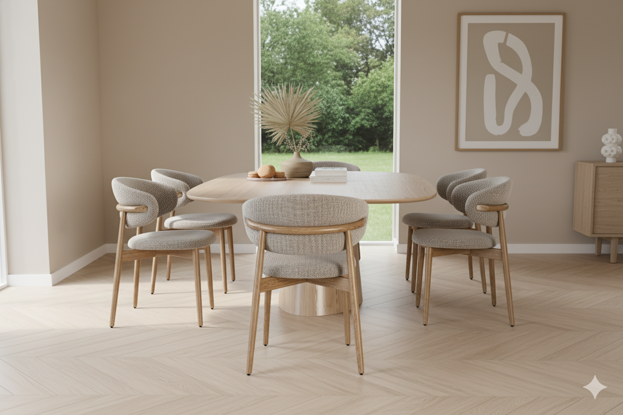 Inspired Oval Dining Set - Image 2
