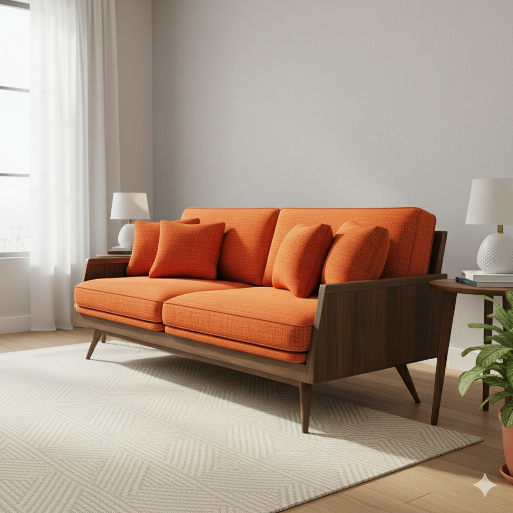 ORANGE-SOFA - Image 2