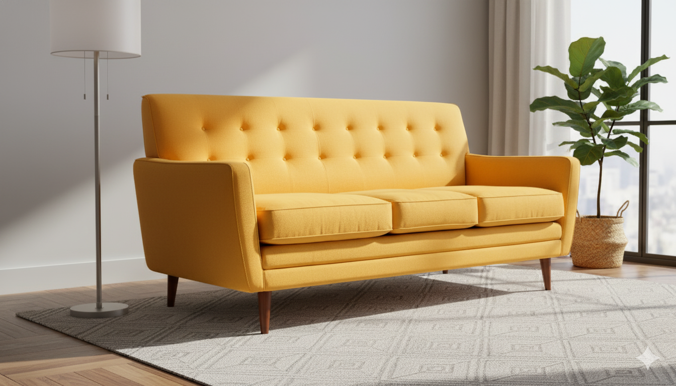 Tufted Sofa - Image 3